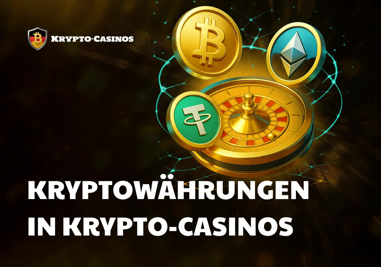 Einzahlung und Auszahlung mit Kryptowährungen