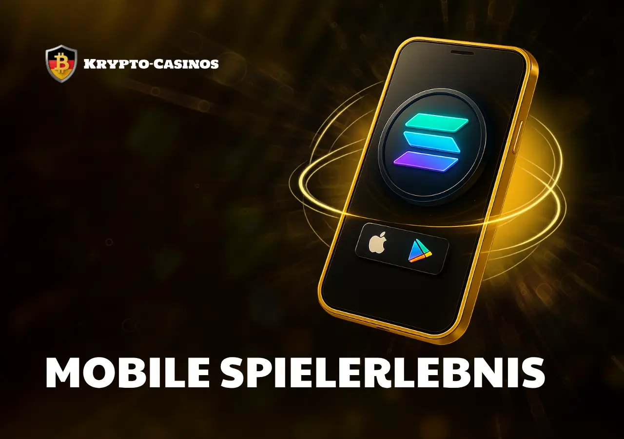 Moderne Krypto-Casinos bieten responsive Designs für mobile Endgeräte.