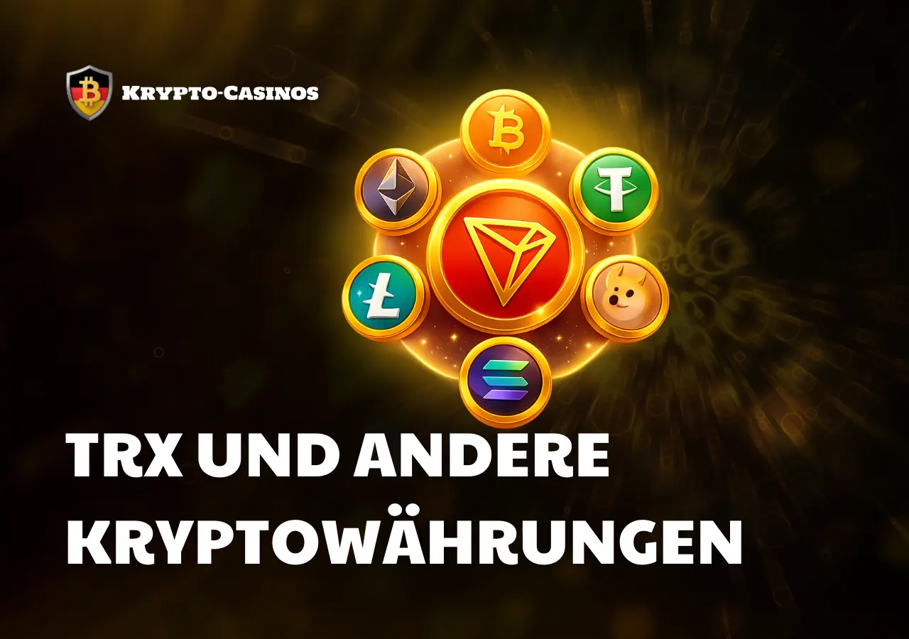 Tron Casinos mit mehreren Kryptowährungen