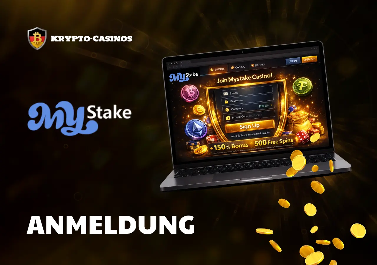 Online Anmeldung mit Bonusoptionen